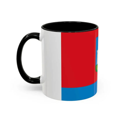 Flag of Oryol Oblast Russia - Accent Coffee Mug - Go Mug Yourself