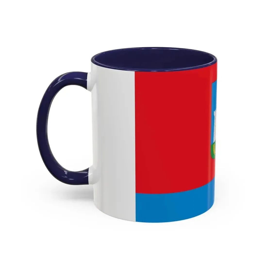 Flag of Oryol Oblast Russia - Accent Coffee Mug - Go Mug Yourself