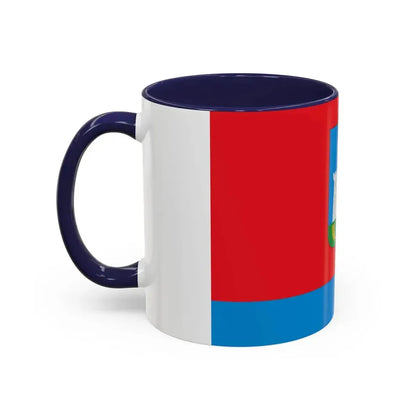 Flag of Oryol Oblast Russia - Accent Coffee Mug - Go Mug Yourself
