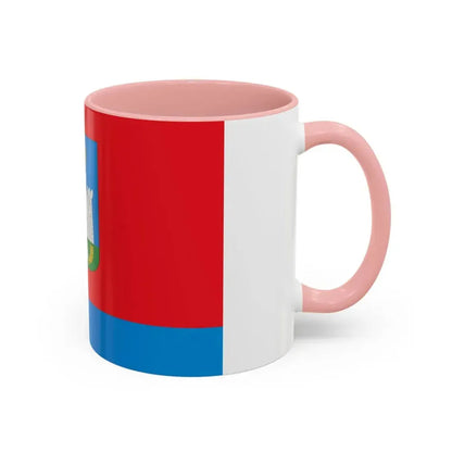 Flag of Oryol Oblast Russia - Accent Coffee Mug - Go Mug Yourself