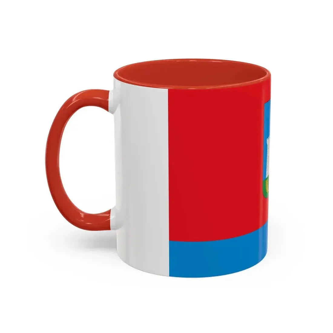 Flag of Oryol Oblast Russia - Accent Coffee Mug - Go Mug Yourself