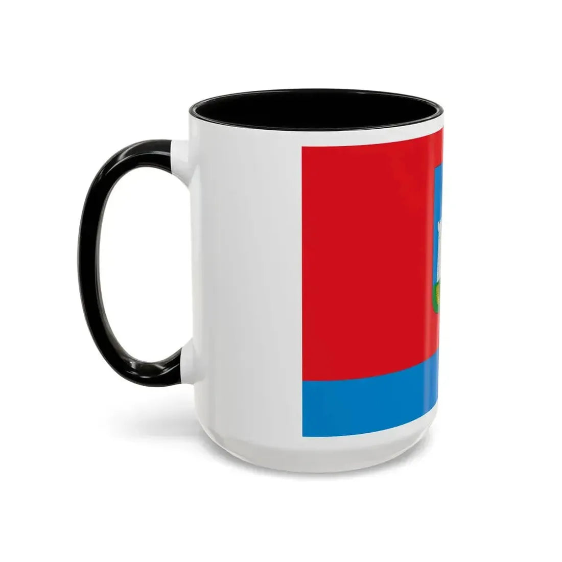 Flag of Oryol Oblast Russia - Accent Coffee Mug - Go Mug Yourself