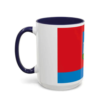 Flag of Oryol Oblast Russia - Accent Coffee Mug - Go Mug Yourself