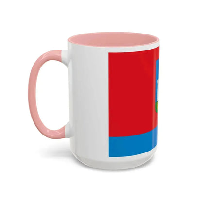 Flag of Oryol Oblast Russia - Accent Coffee Mug - Go Mug Yourself