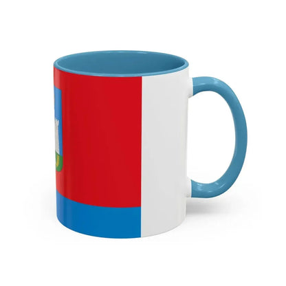 Flag of Oryol Oblast Russia - Accent Coffee Mug - Go Mug Yourself
