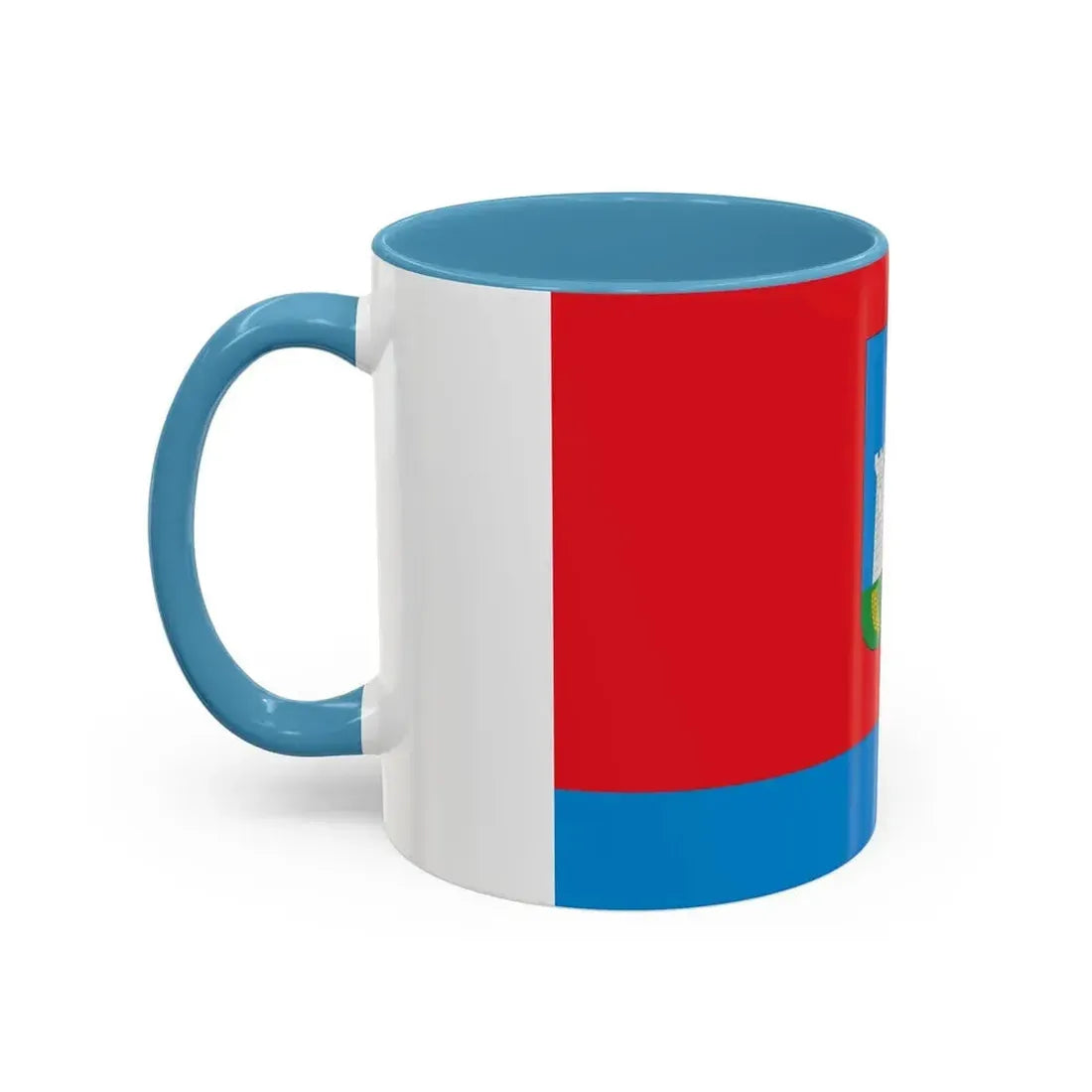 Flag of Oryol Oblast Russia - Accent Coffee Mug - Go Mug Yourself