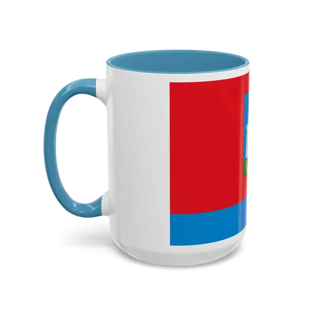 Flag of Oryol Oblast Russia - Accent Coffee Mug - Go Mug Yourself
