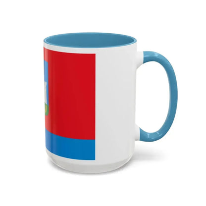 Flag of Oryol Oblast Russia - Accent Coffee Mug - Go Mug Yourself