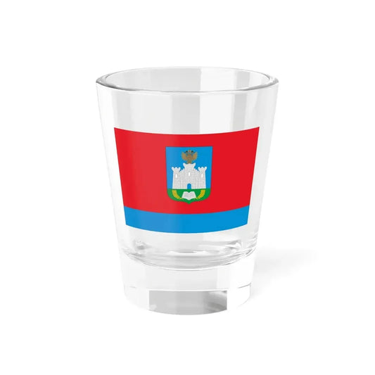 Flag of Oryol Oblast Russia - Shot Glass 1.5oz 1.5oz - Go Mug Yourself