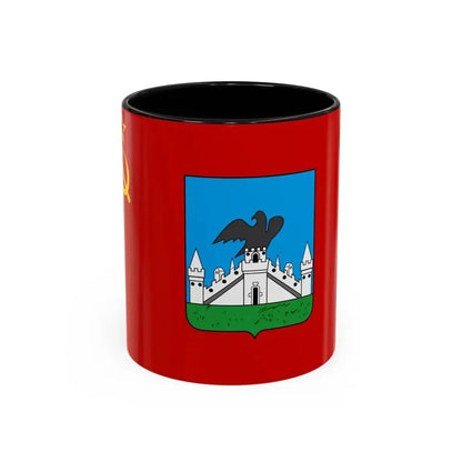 Flag of Oryol Russia - Accent Coffee Mug 11oz Black - Go Mug Yourself