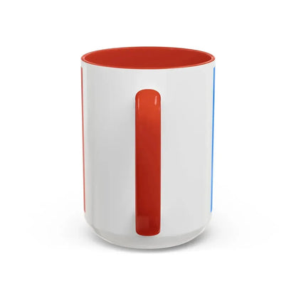 Flag of Oryol Russia - Accent Coffee Mug - Go Mug Yourself