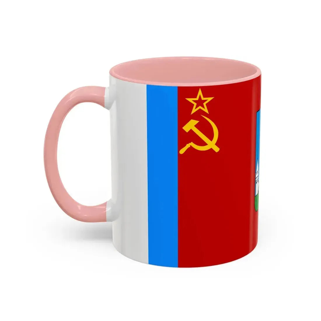 Flag of Oryol Russia - Accent Coffee Mug - Go Mug Yourself