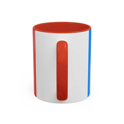 Flag of Oryol Russia - Accent Coffee Mug - Go Mug Yourself