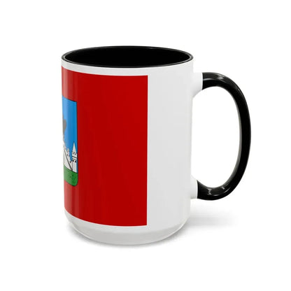 Flag of Oryol Russia - Accent Coffee Mug - Go Mug Yourself