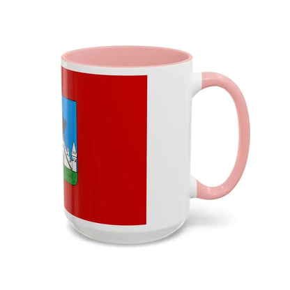 Flag of Oryol Russia - Accent Coffee Mug - Go Mug Yourself