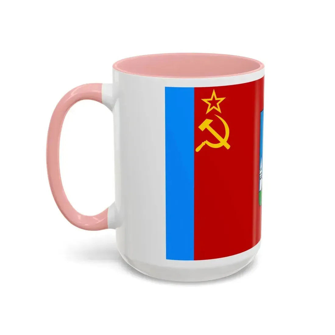 Flag of Oryol Russia - Accent Coffee Mug - Go Mug Yourself
