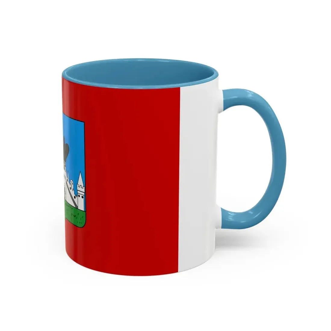 Flag of Oryol Russia - Accent Coffee Mug - Go Mug Yourself
