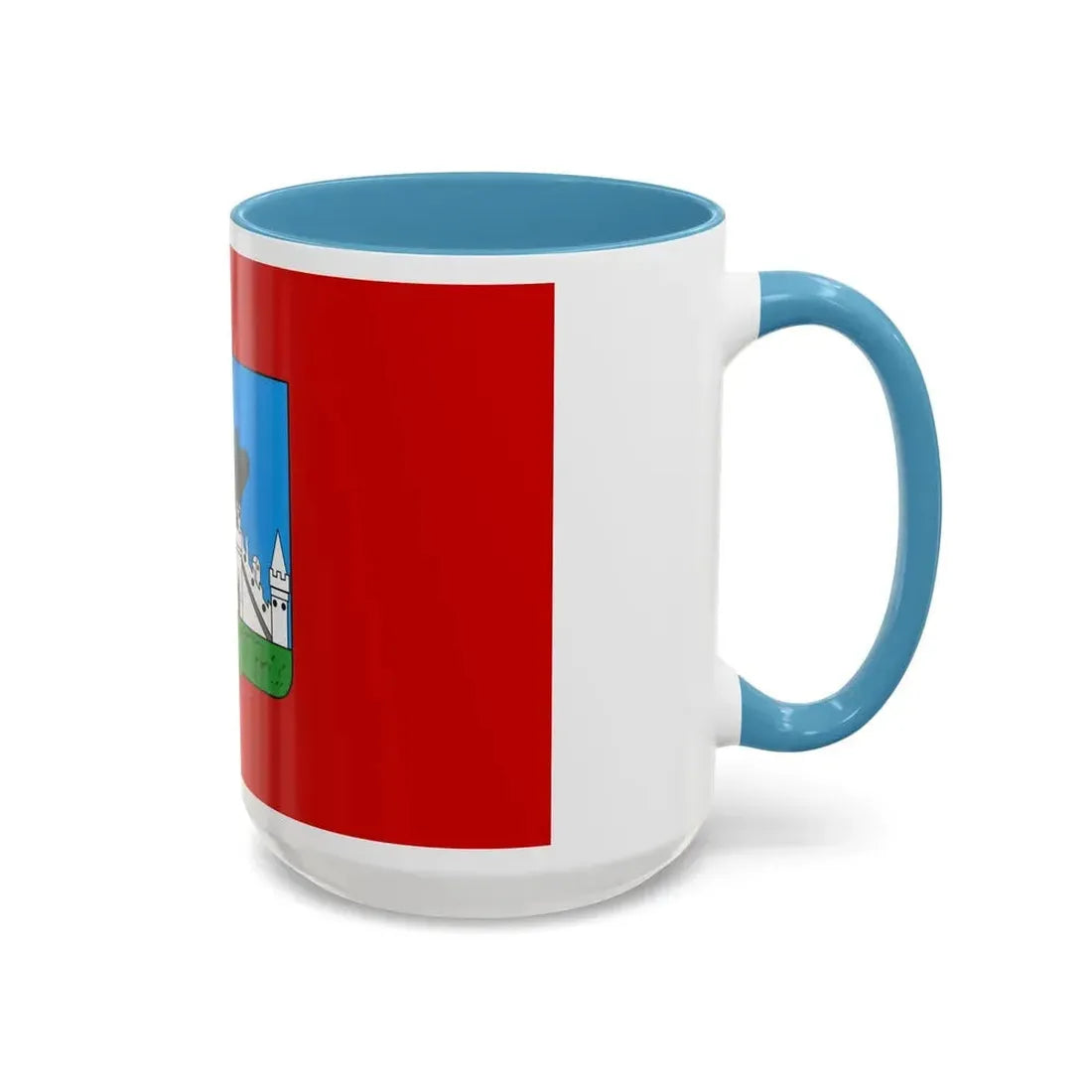 Flag of Oryol Russia - Accent Coffee Mug - Go Mug Yourself