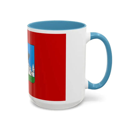 Flag of Oryol Russia - Accent Coffee Mug - Go Mug Yourself