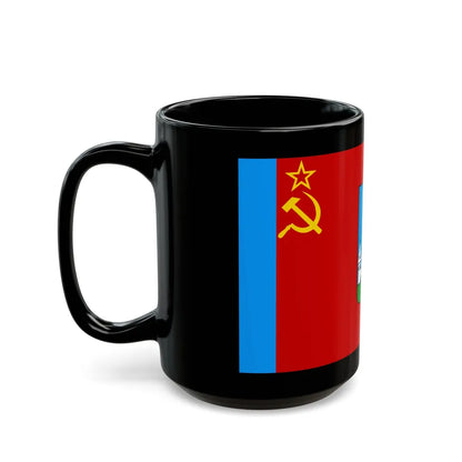 Flag of Oryol Russia - Black Coffee Mug-Go Mug Yourself