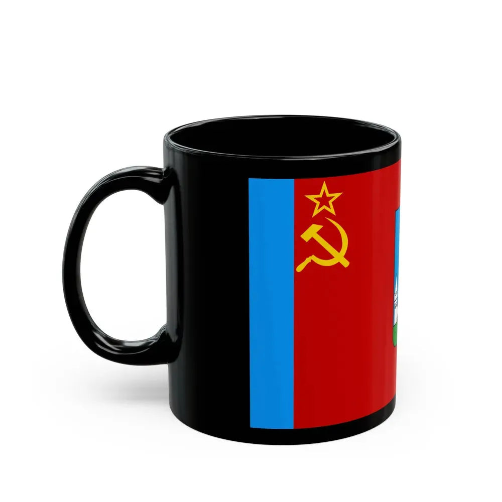Flag of Oryol Russia - Black Coffee Mug - Go Mug Yourself