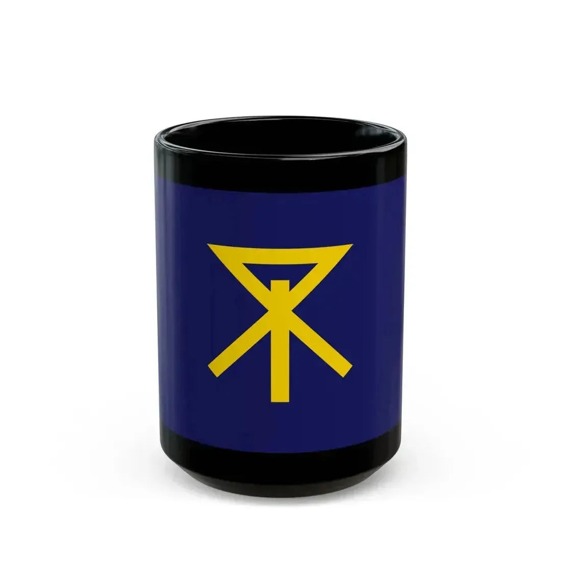 Flag of Osaka Osaka Japan - Black Coffee Mug 15oz - Go Mug Yourself