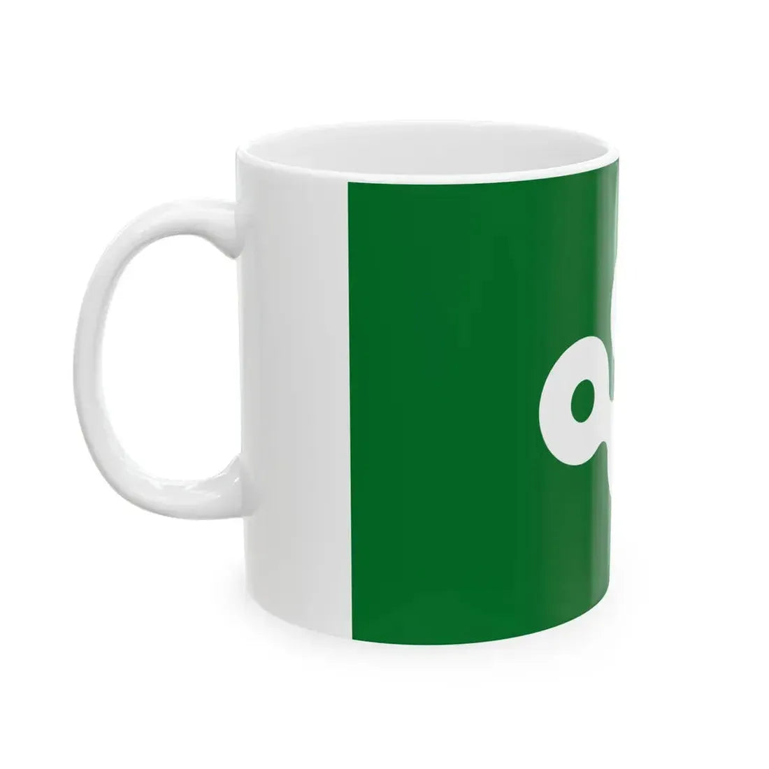 Flag of Osaka Prefecture 1968-1984 (Japan) White Coffee Mug - Go Mug Yourself