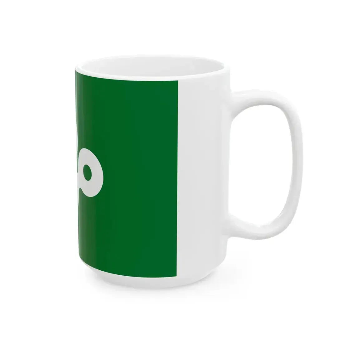 Flag of Osaka Prefecture 1968-1984 (Japan) White Coffee Mug - Go Mug Yourself