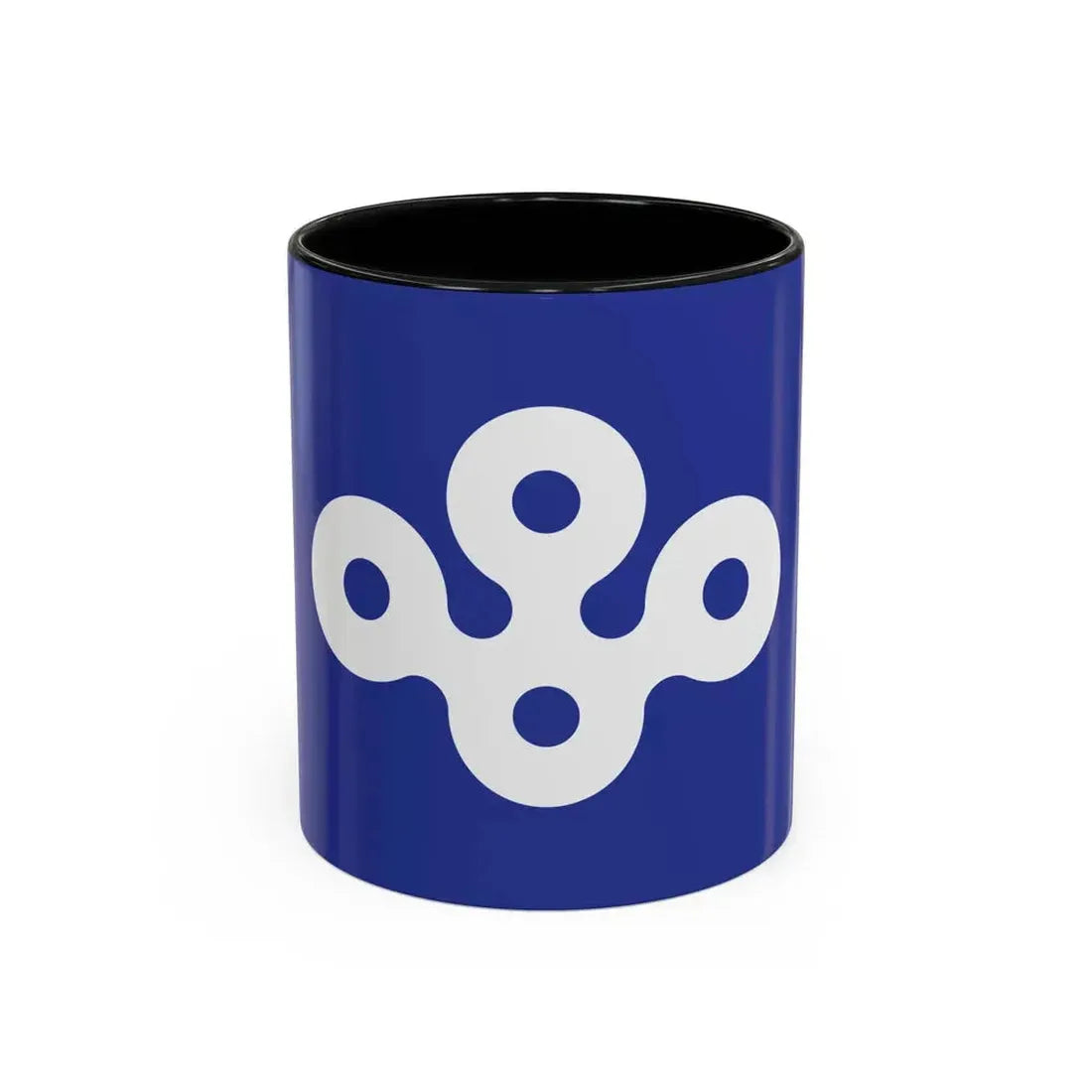 Flag of Osaka Prefecture Japan - Accent Coffee Mug 11oz Black - Go Mug Yourself