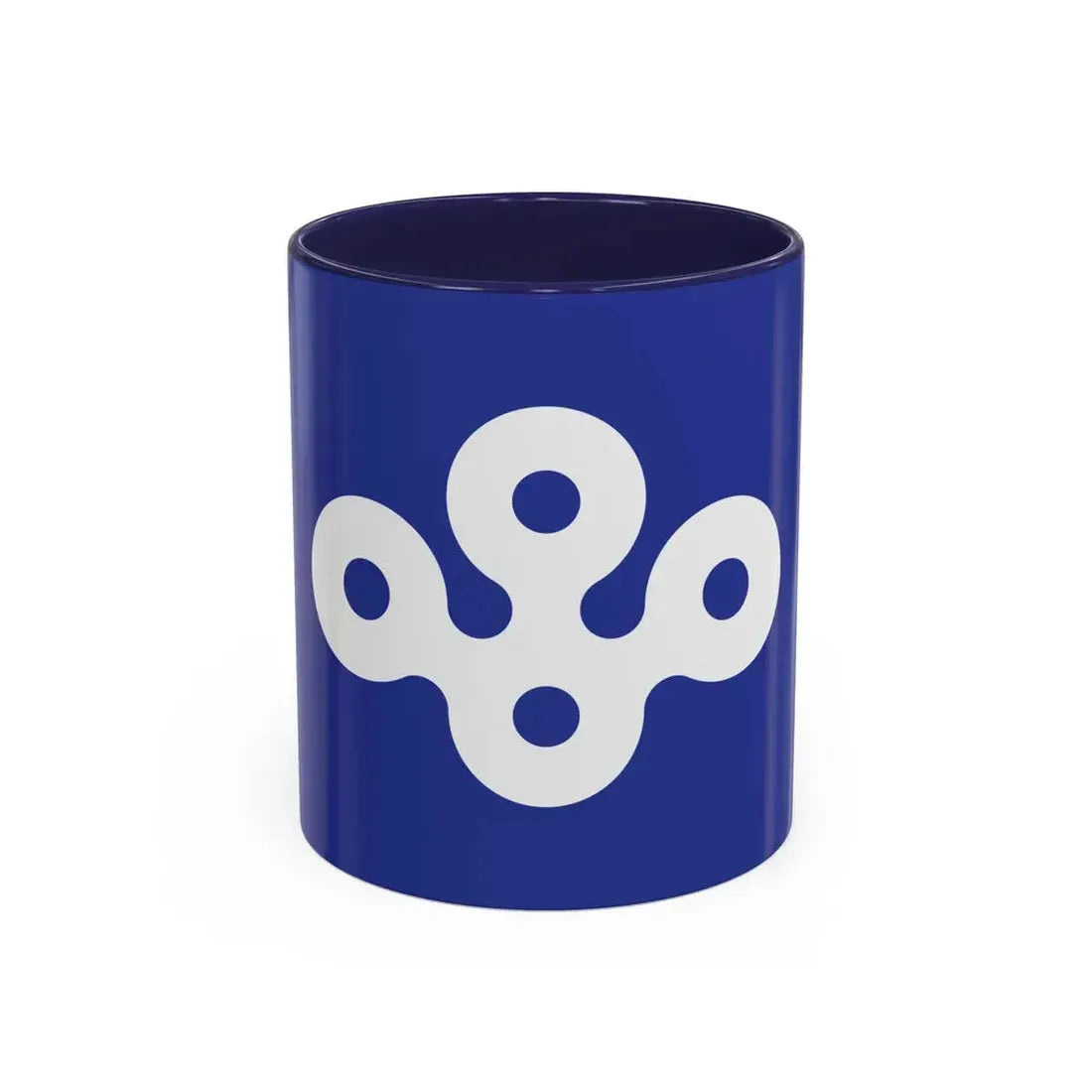Flag of Osaka Prefecture Japan - Accent Coffee Mug 11oz Navy - Go Mug Yourself