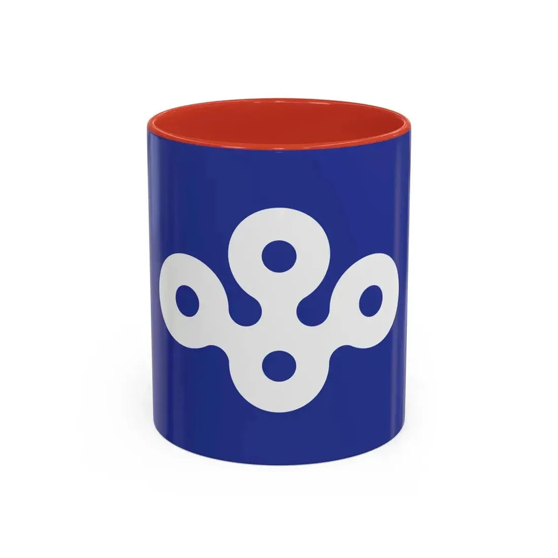 Flag of Osaka Prefecture Japan - Accent Coffee Mug 11oz Red - Go Mug Yourself
