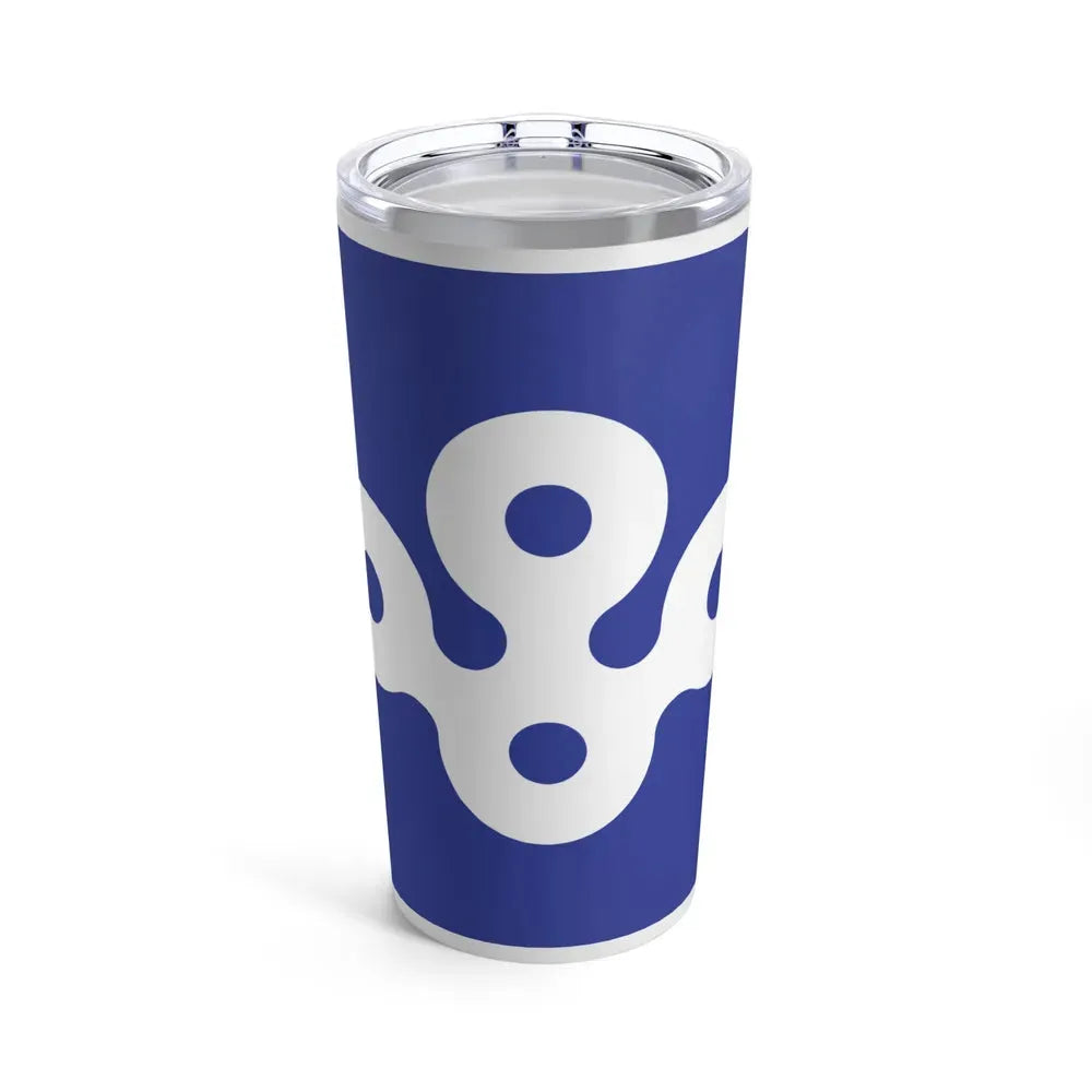 Flag of Osaka Prefecture Japan - Tumbler 20oz 20oz - Go Mug Yourself