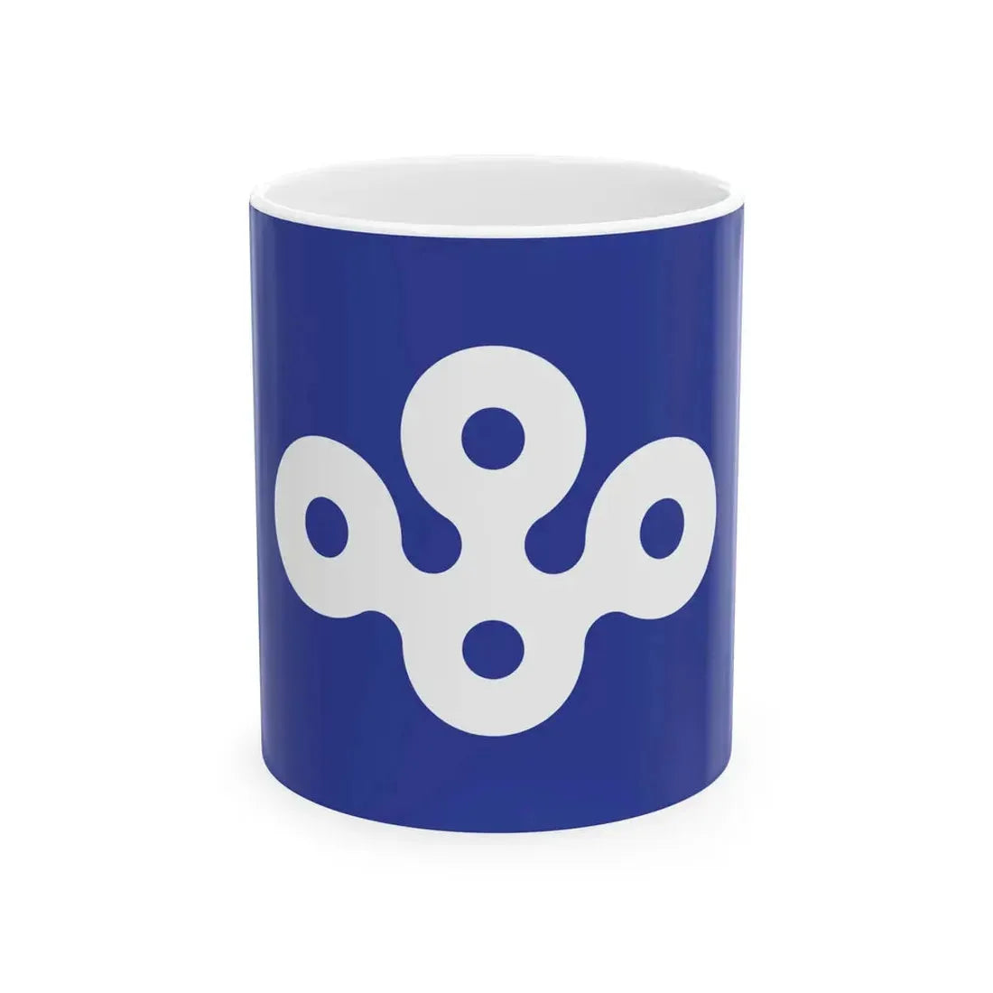 Flag of Osaka Prefecture (Japan) White Coffee Mug 11oz - Go Mug Yourself