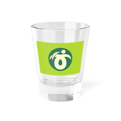Flag of Osaki Miyagi (Japan) Shot Glass 1.5oz 1.5oz - Go Mug Yourself