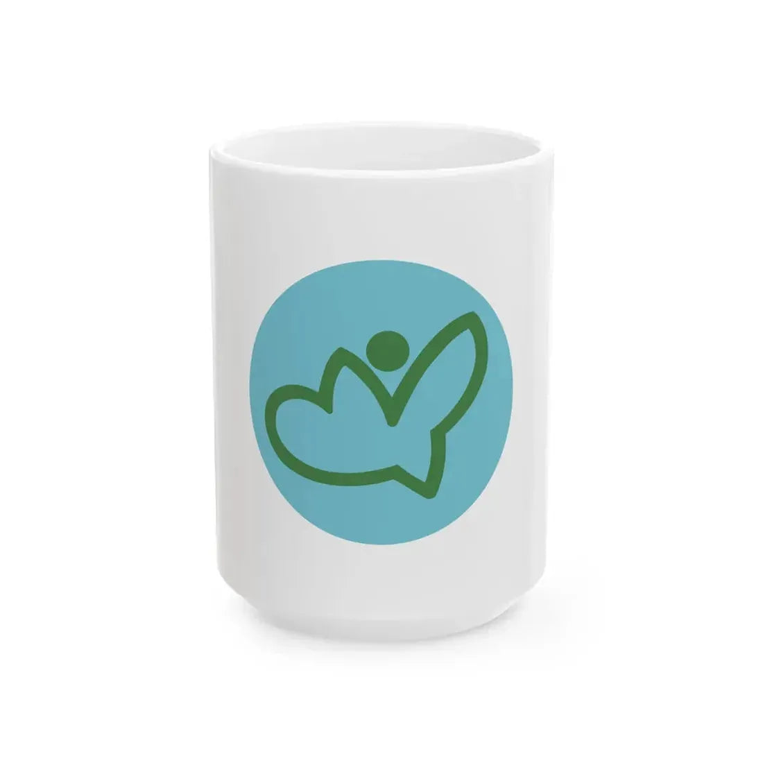 Flag of Osakikamijima Hiroshima (Japan) White Coffee Mug 15oz - Go Mug Yourself