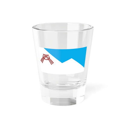 Flag of Osh (Kyrgyzstan) Shot Glass 1.5oz 1.5oz - Go Mug Yourself