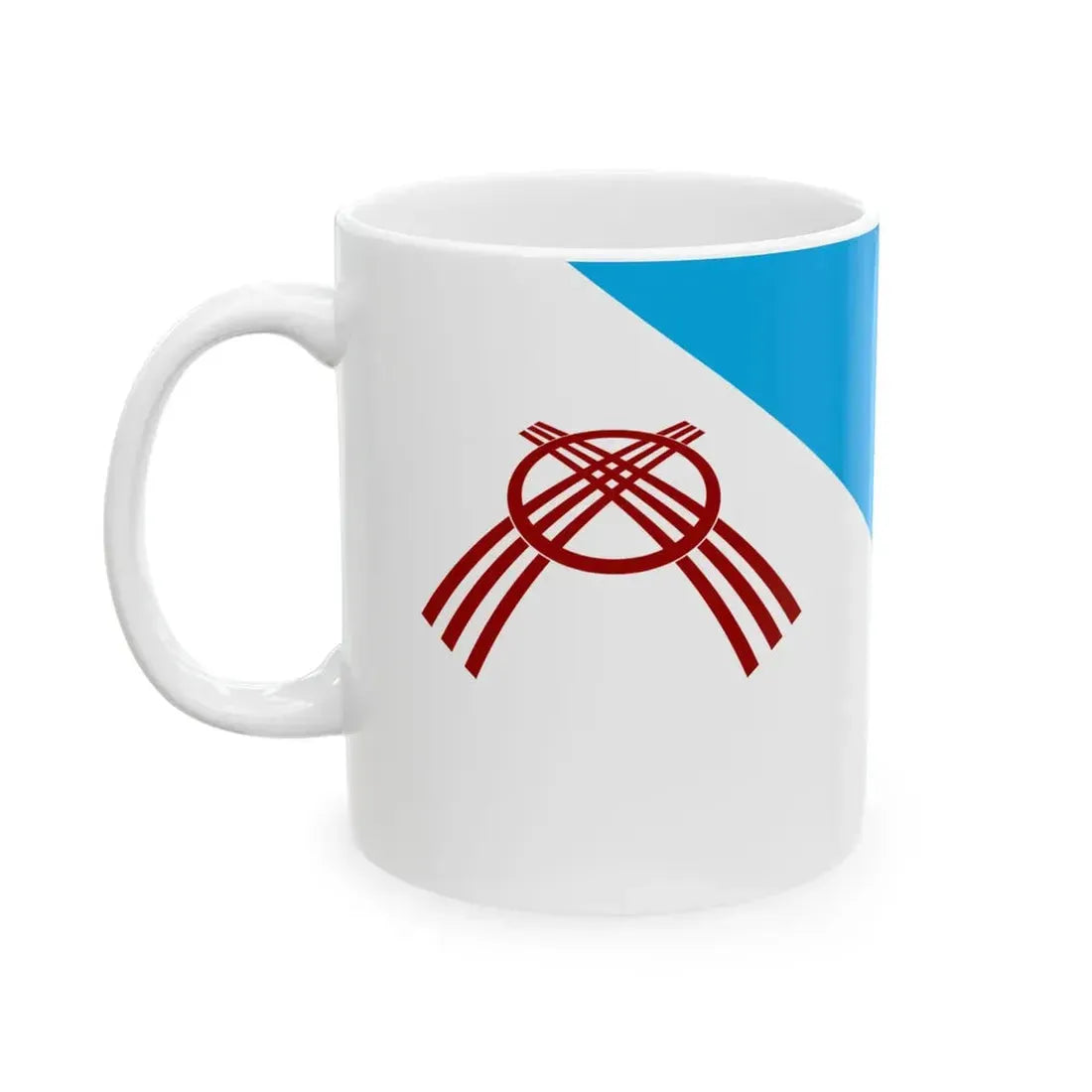 Flag of Osh (Kyrgyzstan) White Coffee Mug - Go Mug Yourself