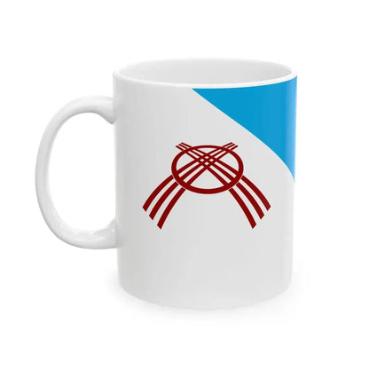 Flag of Osh (Kyrgyzstan) White Coffee Mug - Go Mug Yourself