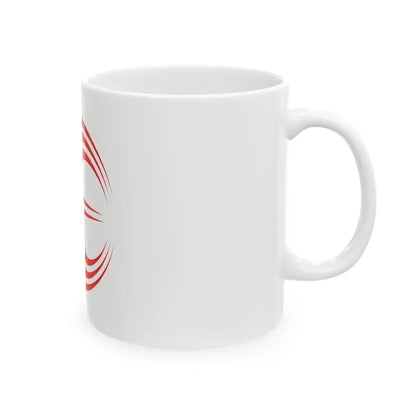 Flag of Oshamanbe Hokkaido (Japan) White Coffee Mug - Go Mug Yourself