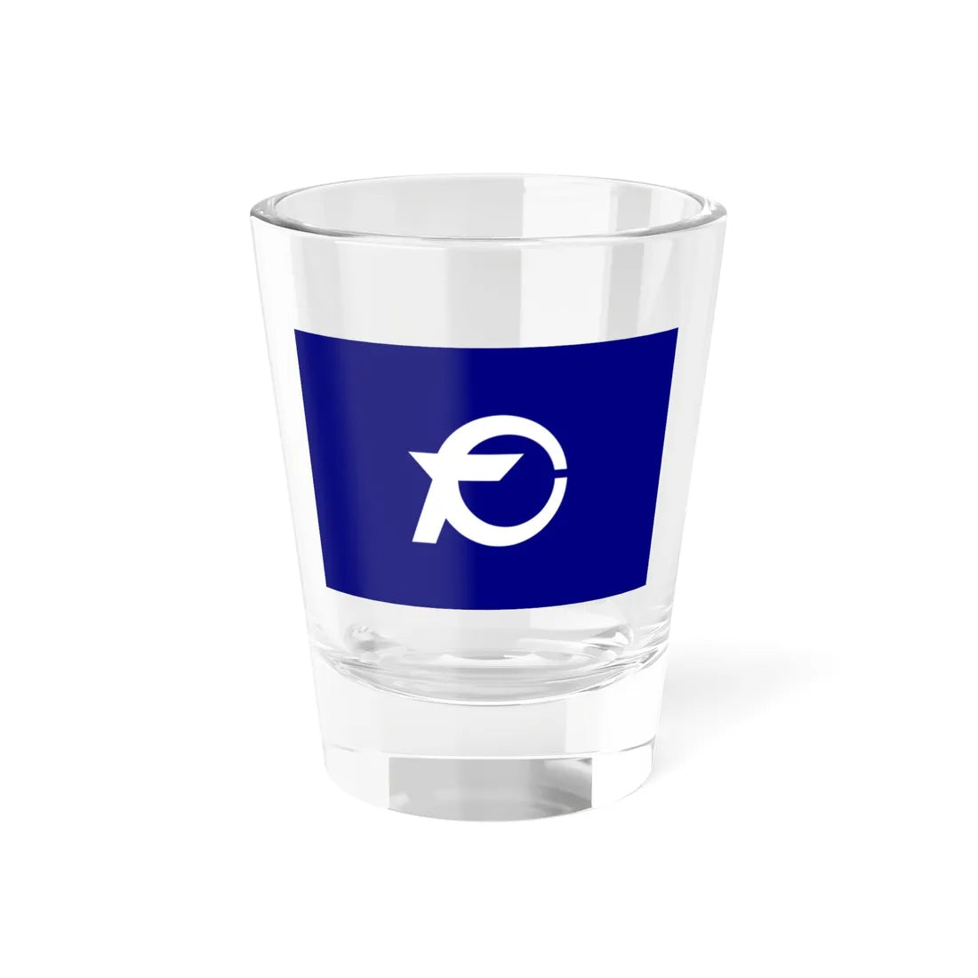 Flag of Oshika Nagano (Japan) Shot Glass 1.5oz 1.5oz - Go Mug Yourself