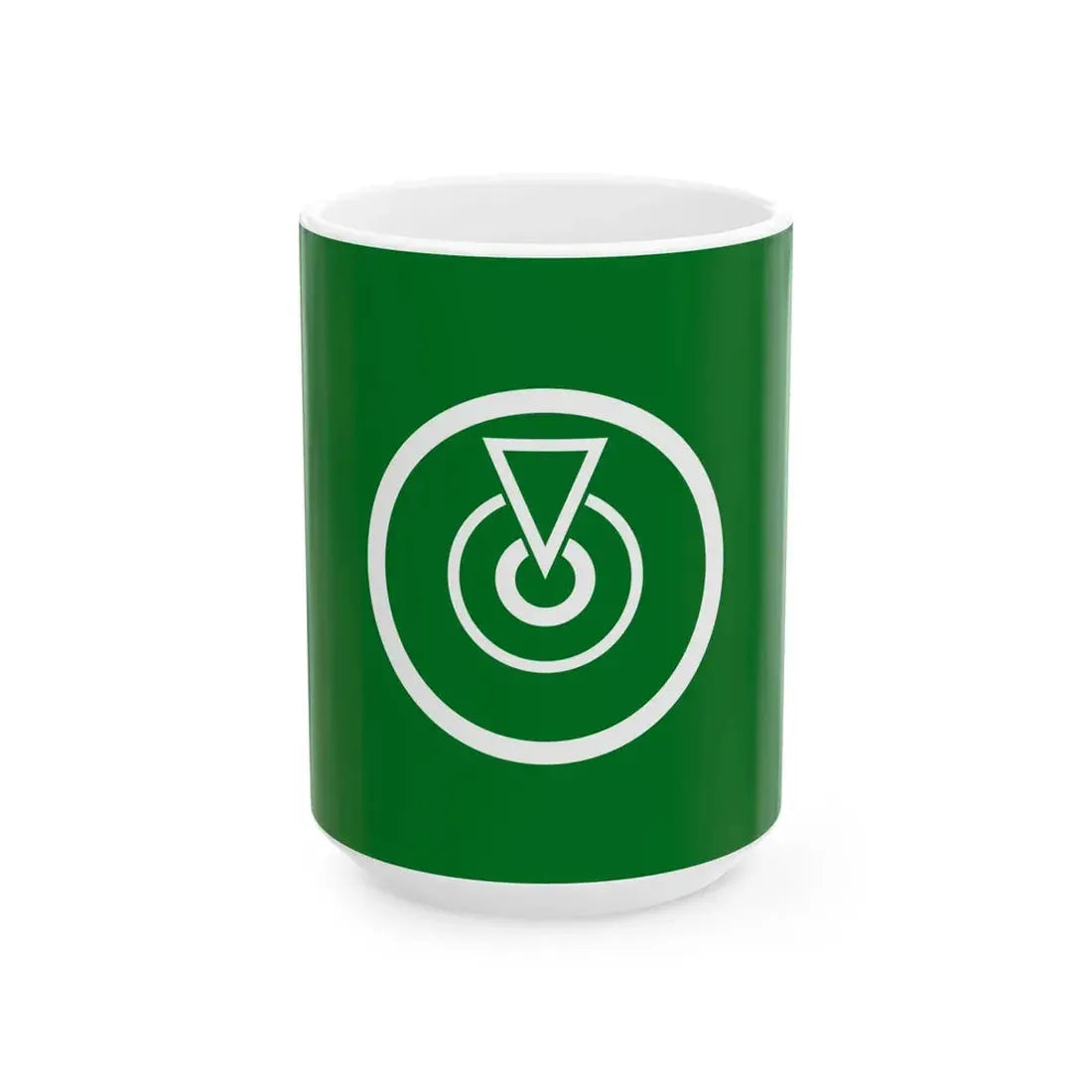 Flag of Oshima Tokyo (Japan) White Coffee Mug 15oz - Go Mug Yourself