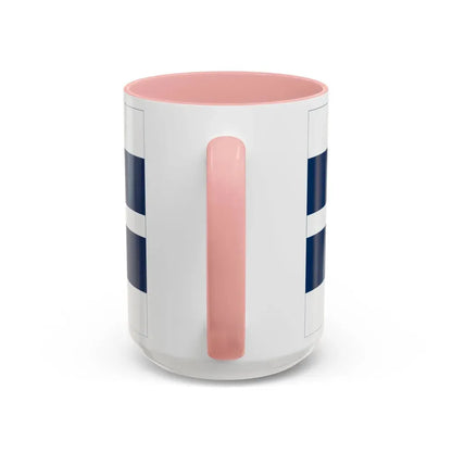 Flag of Osijek Baranja County Croatia - Accent Coffee Mug - Go Mug Yourself