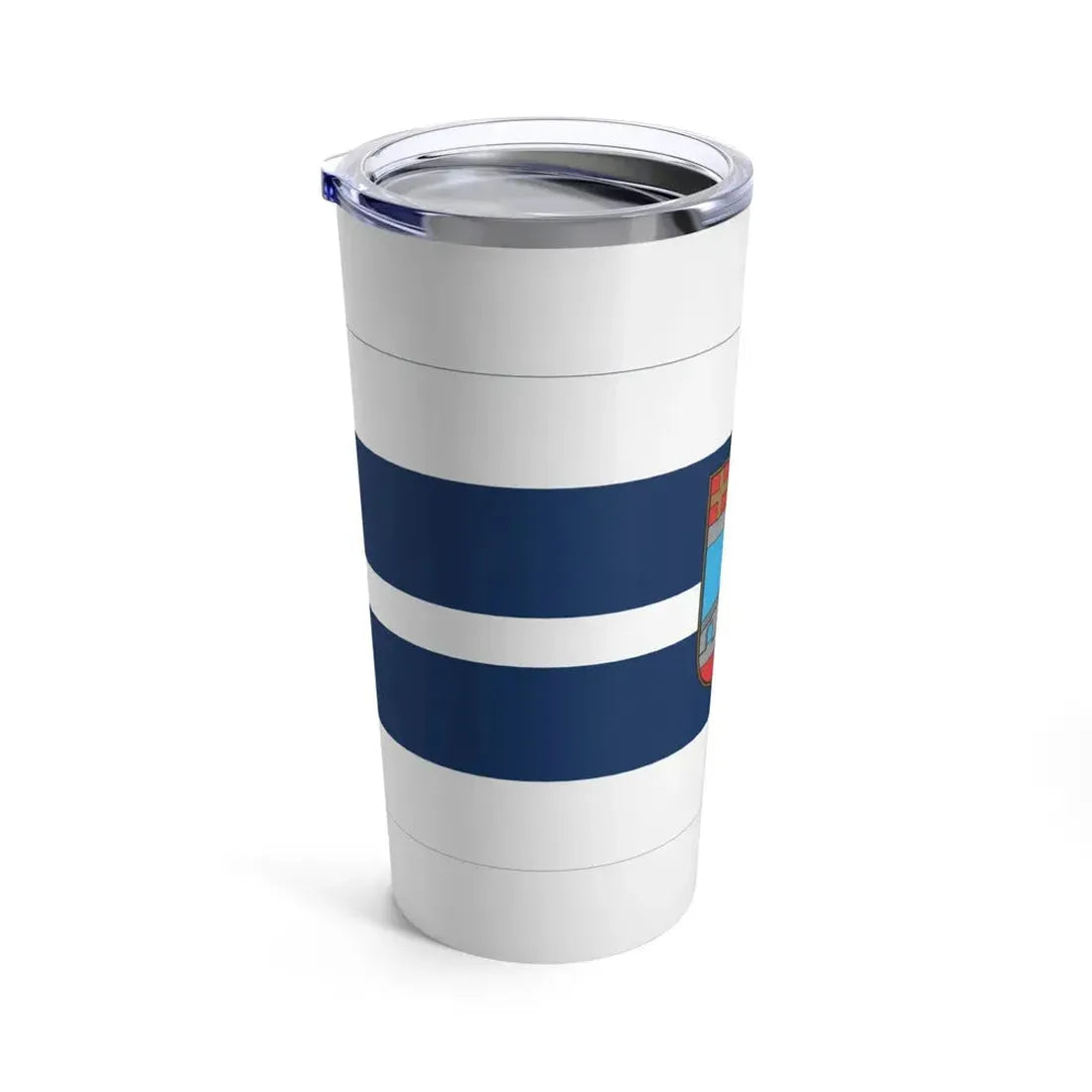 Flag of Osijek Baranja County Croatia - Tumbler 20oz - Go Mug Yourself