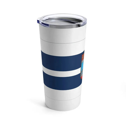 Flag of Osijek Baranja County Croatia - Tumbler 20oz - Go Mug Yourself