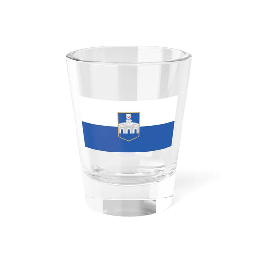 Flag of Osijek (Croatia) Shot Glass 1.5oz 1.5oz - Go Mug Yourself