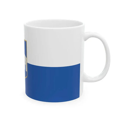Flag of Osijek (Croatia) White Coffee Mug - Go Mug Yourself