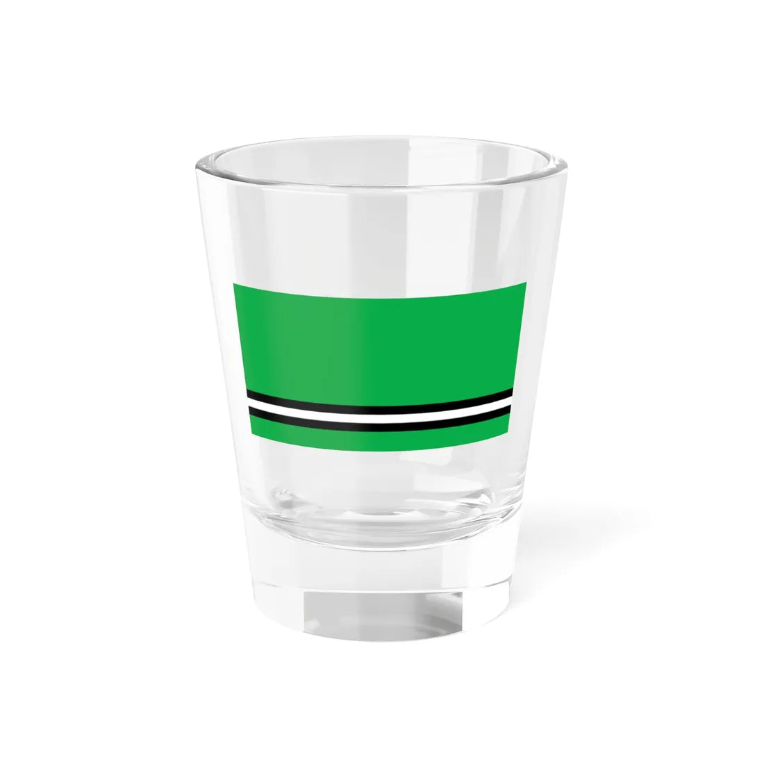 Flag of Osipovichi Belarus (Belarus) Shot Glass 1.5oz 1.5oz - Go Mug Yourself