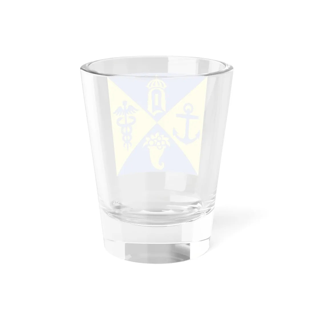 Flag of Oskarshamn (Sweden) Shot Glass 1.5oz - Go Mug Yourself
