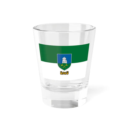 Flag of Osku (Hungary) Shot Glass 1.5oz 1.5oz - Go Mug Yourself