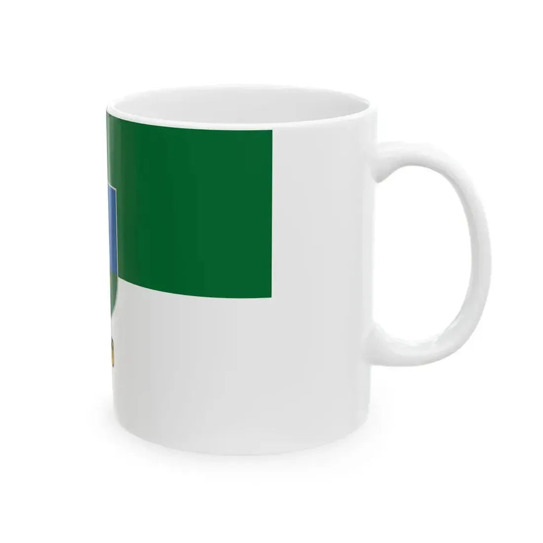 Flag of Osku (Hungary) White Coffee Mug - Go Mug Yourself